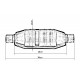 Risonatori nell´alloggiamento del catalizzatore Risonatore universale RACES - rotondo 45 mm | race-shop.it