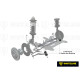 Whiteline barre stabilizzatrici e accessori Whiteline KCA473 Radius Arm Lower Bushing Kit-Double Offset | race-shop.it