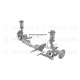 Whiteline barre stabilizzatrici e accessori Whiteline KCA435 Roll Centre/Bump Steer Correction Kit | race-shop.it