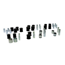 WHITELINE kit boccole assi anteriore e posteriore in poliuretano per Jeep Wrangler, WEK087