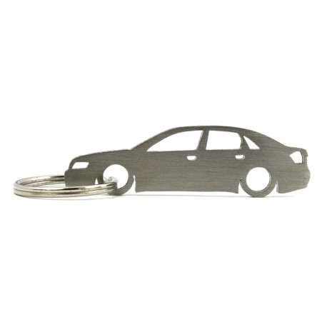 Car-Shapes keychains Audi A4 B6 limousine portachiavi in acciaio inossidabile | race-shop.it