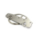 Car-Shapes keychains Audi A4 B6 limousine portachiavi in acciaio inossidabile | race-shop.it