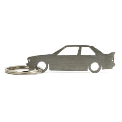 BMW E30 M3 coupe portachiavi in acciaio inossidabile