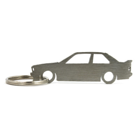 Car-Shapes keychains BMW E30 M3 coupe portachiavi in acciaio inossidabile | race-shop.it