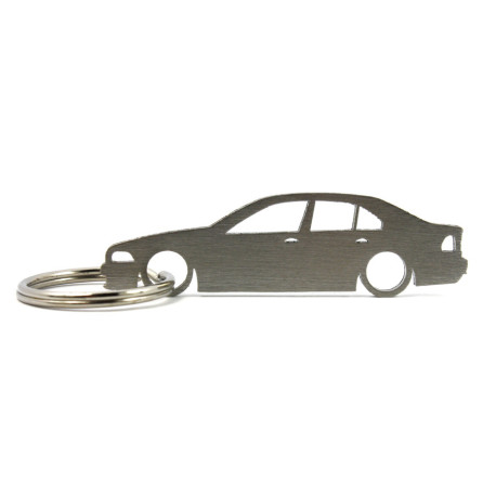 Car-Shapes keychains BMW 5 series E39 limousine portachiavi in acciaio inossidabile | race-shop.it