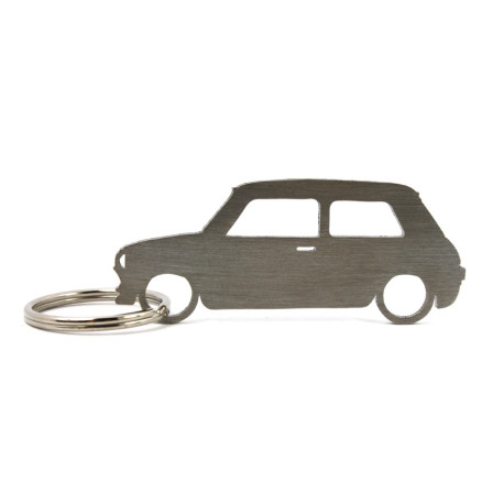 Car-Shapes keychains Mini Moris OLD portachiavi in acciaio inossidabile | race-shop.it