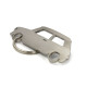 Car-Shapes keychains Mini Moris OLD portachiavi in acciaio inossidabile | race-shop.it