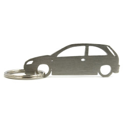 Opel Corsa C 3d portachiavi in acciaio inossidabile