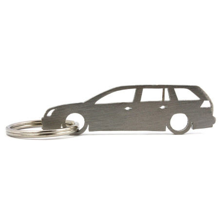 Car-Shapes keychains Opel Vectra C wagon portachiavi in acciaio inossidabile | race-shop.it