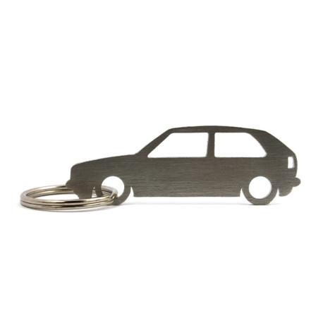 Car-Shapes keychains VW Volkswagen Golf MK2 3d portachiavi in acciaio inossidabile | race-shop.it