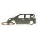 Car-Shapes keychains Fiat Panda III portachiavi in acciaio inossidabile | race-shop.it
