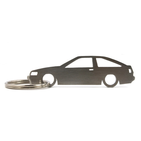 Car-Shapes keychains Toyota AE86 Levin portachiavi in acciaio inossidabile | race-shop.it