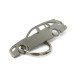 Car-Shapes keychains Mercedes C63 AMG W205 wagon portachiavi in acciaio inossidabile | race-shop.it