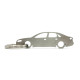 Car-Shapes keychains Audi A4 B7 sedan portachiavi in acciaio inossidabile | race-shop.it