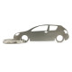 Car-Shapes keychains Toyota Corolla E12 3d portachiavi in acciaio inossidabile | race-shop.it