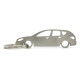 Car-Shapes keychains Mazda 3 BK 5d portachiavi in acciaio inossidabile | race-shop.it