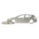 Car-Shapes keychains Mazda 3 BL 5d portachiavi in acciaio inossidabile | race-shop.it