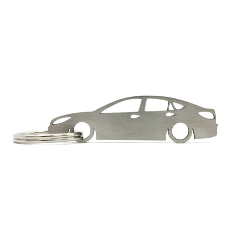 Car-Shapes keychains Mazda 6 GH sedan portachiavi in acciaio inossidabile | race-shop.it