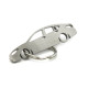 Car-Shapes keychains Mazda 6 GH 5d portachiavi in acciaio inossidabile | race-shop.it