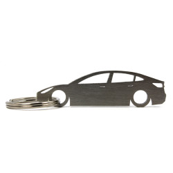 Tesla Model 3 portachiavi in acciaio inossidabile
