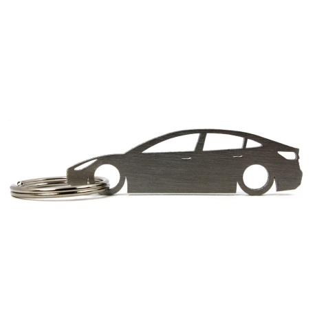 Car-Shapes keychains Tesla Model 3 portachiavi in acciaio inossidabile | race-shop.it
