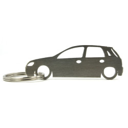 Opel Corsa C 5d portachiavi in acciaio inossidabile