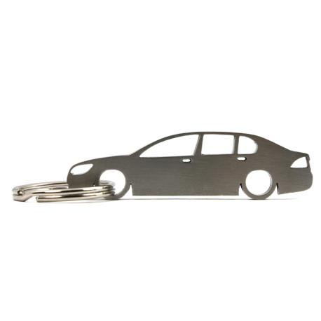 Car-Shapes keychains Skoda Superb MK2 limousine portachiavi in acciaio inossidabile | race-shop.it