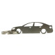 Car-Shapes keychains Skoda Octavia MK3 RS limousine portachiavi in acciaio inossidabile | race-shop.it