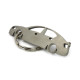 Car-Shapes keychains Skoda Octavia MK3 RS limousine portachiavi in acciaio inossidabile | race-shop.it
