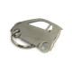 Car-Shapes keychains Smart Fortwo MK1 portachiavi in acciaio inossidabile | race-shop.it