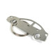 Car-Shapes keychains Honda Civic (9gen) IX sedan portachiavi in acciaio inossidabile | race-shop.it