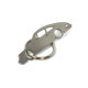 Car-Shapes keychains Porsche 911 901 (1976) portachiavi in acciaio inossidabile | race-shop.it