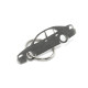 Car-Shapes keychains Opel Omega B sedan portachiavi in acciaio inossidabile | race-shop.it