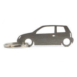 VW Volkswagen Lupo portachiavi in acciaio inossidabile