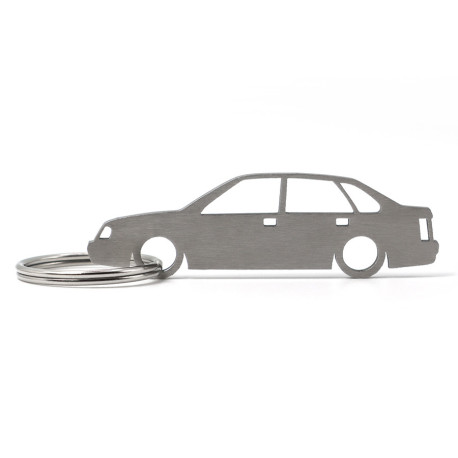 Car-Shapes keychains FSO Polonez ATU portachiavi in acciaio inossidabile | race-shop.it