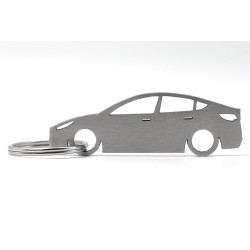 Tesla Model Y portachiavi in acciaio inossidabile