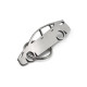 Car-Shapes keychains Tesla Model Y portachiavi in acciaio inossidabile | race-shop.it