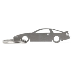 Toyota Supra MK3 portachiavi in acciaio inossidabile