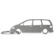 Car-Shapes keychains VW Sharan portachiavi in acciaio inossidabile | race-shop.it