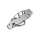 Car-Shapes keychains Renault Laguna 3gen sedan portachiavi in acciaio inossidabile | race-shop.it