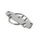 Car-Shapes keychains Renault Laguna 3gen sedan portachiavi in acciaio inossidabile | race-shop.it