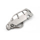 Car-Shapes keychains Opel Zafira A portachiavi in acciaio inossidabile | race-shop.it