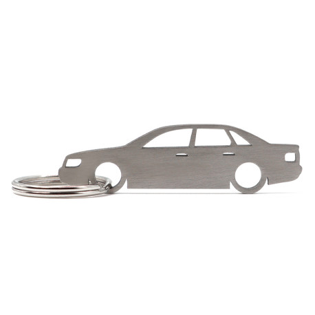 Car-Shapes keychains Audi A6 C4 sedan portachiavi in acciaio inossidabile | race-shop.it