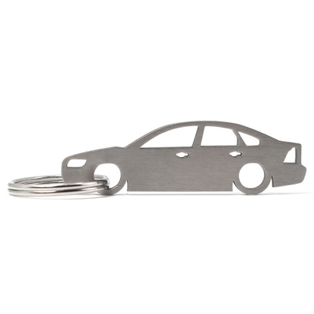 Car-Shapes keychains Volvo S40 MK2 portachiavi in acciaio inossidabile | race-shop.it