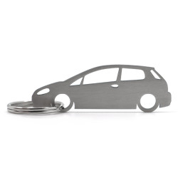 Fiat Grande Punto 3d portachiavi in acciaio inossidabile