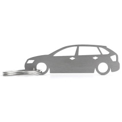 Skoda Rapid Spaceback portachiavi in acciaio inossidabile