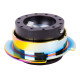 NRG GEN 2.5 sgancio rapido, nero/NEO cromato