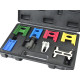 Timing locking tools Set di 8 pezzi di sincronizzazione per OPEL, SAAB, ROVER, VW, AUDI, SEAT, SKODA, CITROEN, FIAT, PEUGEOT, RENAULT | race-shop.it
