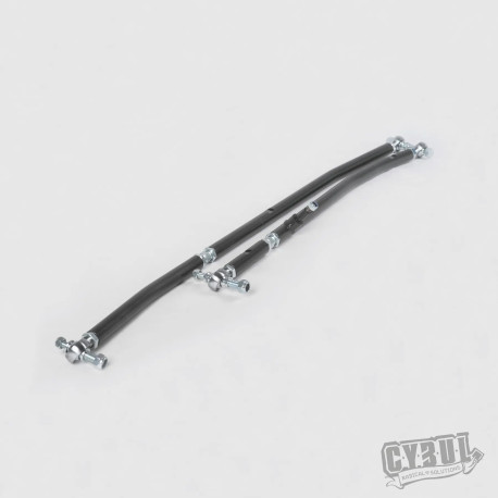 Bracci regolabili CYBUL Jeep TJ XJ ZJ steering rods with 7/8″ rod ends | race-shop.it