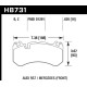 Pastiglie freno HAWK performance Hawk Pastiglie freno HPS 5.0 HB731B.620 | race-shop.it